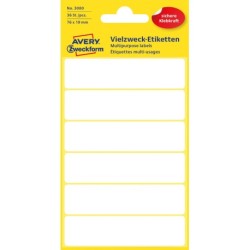 Avery manuel etiket 76x19mm (36)