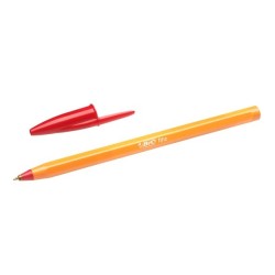 BIC Kuglepen Orange original fine rød