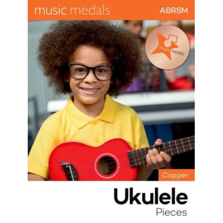 Music Medals Copper Ukulele Pieces