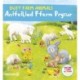 Cyfres Gwthio, Tynnu, Llithro: Anifeiliad Fferm Prysur / Busy Farm Animals: BUSY FARM ANIMALS