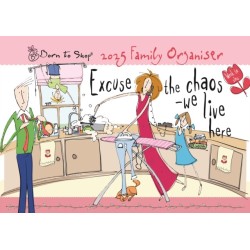 Born to Shop Week-to-View Planner A4 Calendar 2025