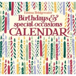Emma Bridgewater Birthday Candles Perpetual Midi Calendar 2025