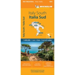 Italy South - Michelin Regional Map 564: Map