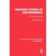 Modern Forms of Government: A Comparative Study
