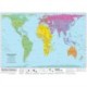 Peters Projection World Map (Flat, rolled)