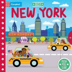 Busy New York: A Push, Pull, Slide Book