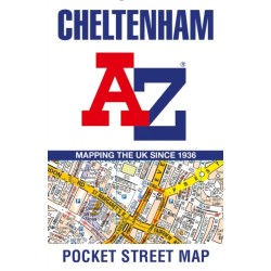 Cheltenham A-Z Pocket Street Map: Accurate Street Map for Easy Navigation