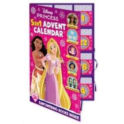Disney Princess: 5-in-1 Advent Calendar