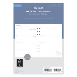 A5 Minimal Week On Two Pages 2024