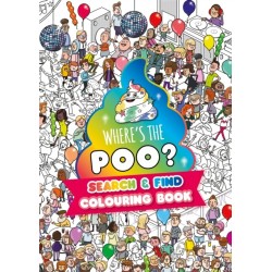 Where's the Poo? A search and find colouring book