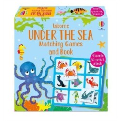 Under the Sea Matching Games and Book