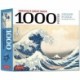 Hokusai's Great Wave  - 1000 Piece Jigsaw Puzzle: Finished Size 29 in X 20 inch (74 x 51 cm)
