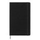 Moleskine 2025 18-Month Daily Large Hardcover Notebook: Black: Black