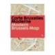 Modern Brussels Map / Carte Bruxelles Moderne: Guide to Modern Architecture in Brussels