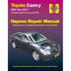 Toyota Camry & Avalon & Lexus ES 350 (2007-2017) (USA): 2007-15