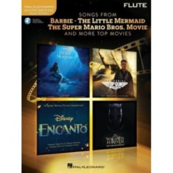 Songs from Barbie, The Little Mermaid: The Super Mario Bros. Movie, and More Top Movies for Flute