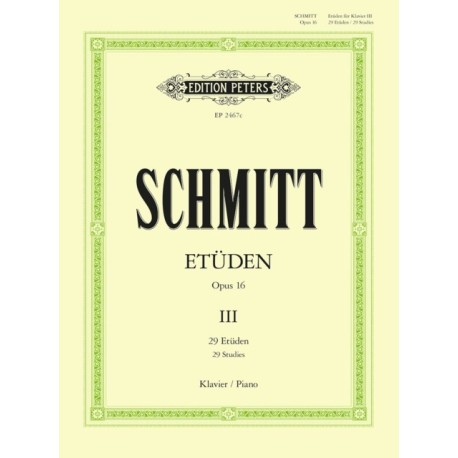 Studies Op. 16, Book III