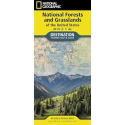 National Forests and Grasslands of the United States Map
