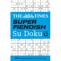 The Times Super Fiendish Su Doku Book 12: 200 Challenging Puzzles