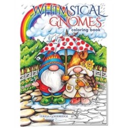 Whimsical Gnomes Coloring Book