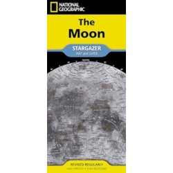 Moon Map and Guide: Stargazer folded