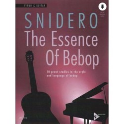 The Essence Of Bebop Piano & Guitar: 10 great studies in the style and language of bebop. piano and guitar.