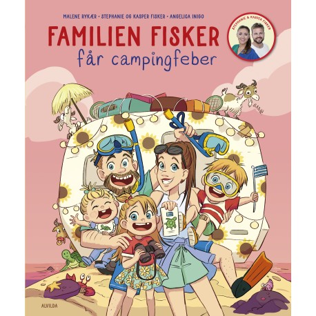 Familien Fisker får campingfeber