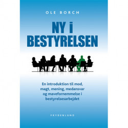 Ny i bestyrelsen: en introduktion til mod, magt, mening, medansvar og mavefornemmelse i bestyrelsesarbejdet