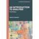 An Introduction to Analysis