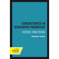 Concreteness in Generative Phonology: Evidence from French