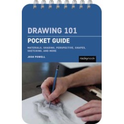 Drawing 101: Pocket Guide: Materials, Shading, Perspective, Shapes, Sketching, and More