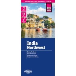 India Northwest Map: 1:1,300,00 scale