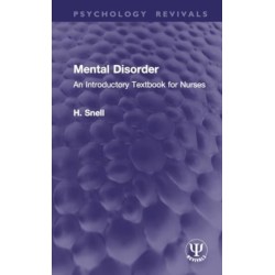 Mental Disorder: An Introductory Textbook for Nurses