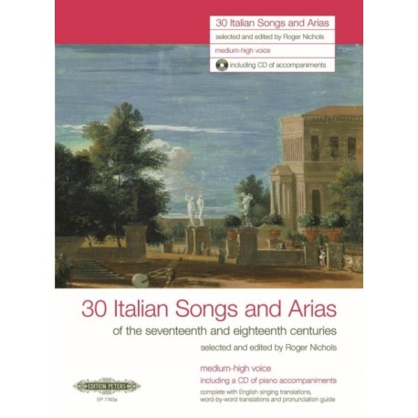 30 Italian Songs and Arias of the seventeenth and eighteenth centuries