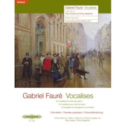 Gabriel Faure Vocalises for medium high voice
