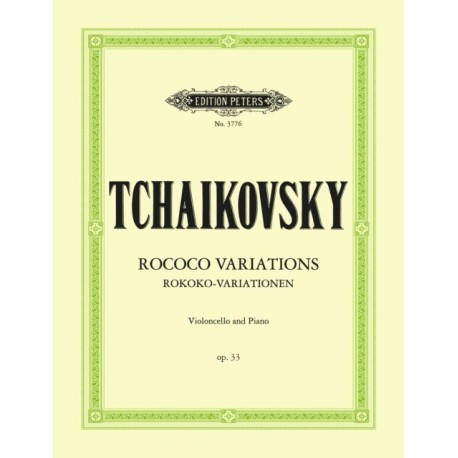 Variationen uber ein Rokoko-Thema op. 33