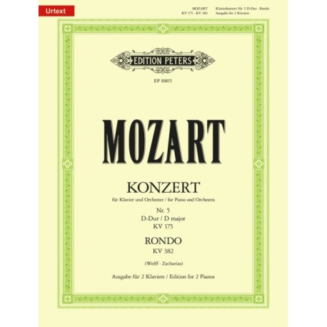 Konzert Nr. 5 in D-Dur K175 und Rondo in D-Dur K382