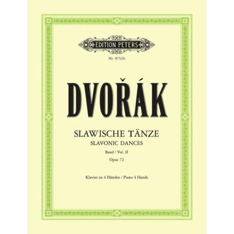 Slawische Tanze Band 2 op. 72