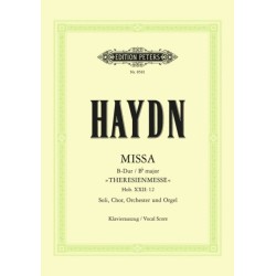 Messe in B-Dur 'Maria-Theresia-Messe' Hob.XXII/12