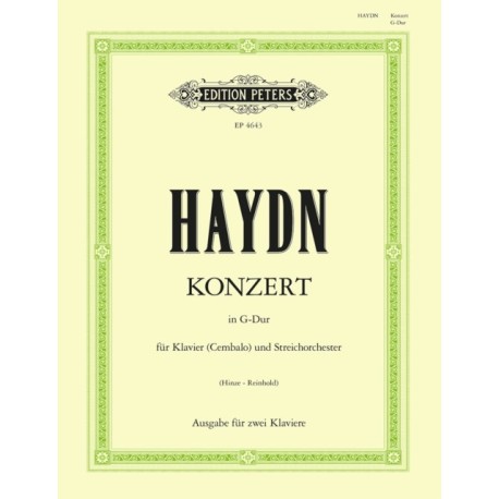 Klavierkonzert Nr. 2 in G (Hob. XVIII/4)