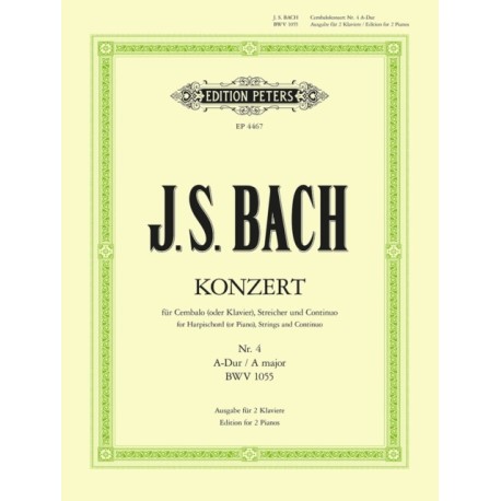 J. S. Bachs Konzert Nr. 4 in A-Dur (BWV 1055)