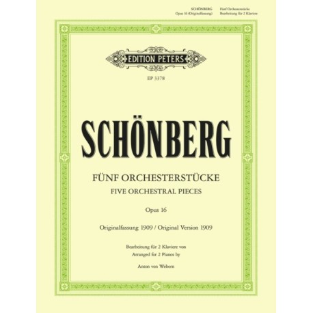 Funf Orchesterstucke (op. 16)
