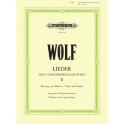 „Lieder nach verschiedenen Dichtern"