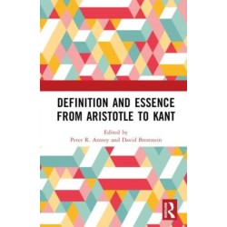 Definition and Essence from Aristotle to Kant