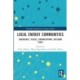 Local Energy Communities: Emergence, Places, Organizations, Decision Tools
