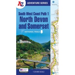 South West Coast Path 1 – North Devon & Somerset: With Ordnance Survey Mapping