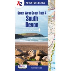 South West Coast Path 4 – South Devon: With Ordnance Survey Mapping