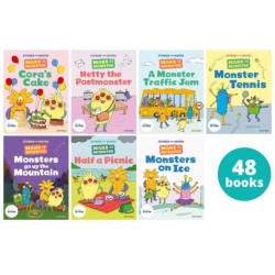 Stories for Maths: KS1: Make it Monsters (48 book pack)
