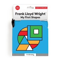 Frank Lloyd Wright My First Shapes Crinkle Fabric Stroller Book
