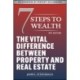 7 Steps to Wealth: The Vital Difference between Property and Real Estate
